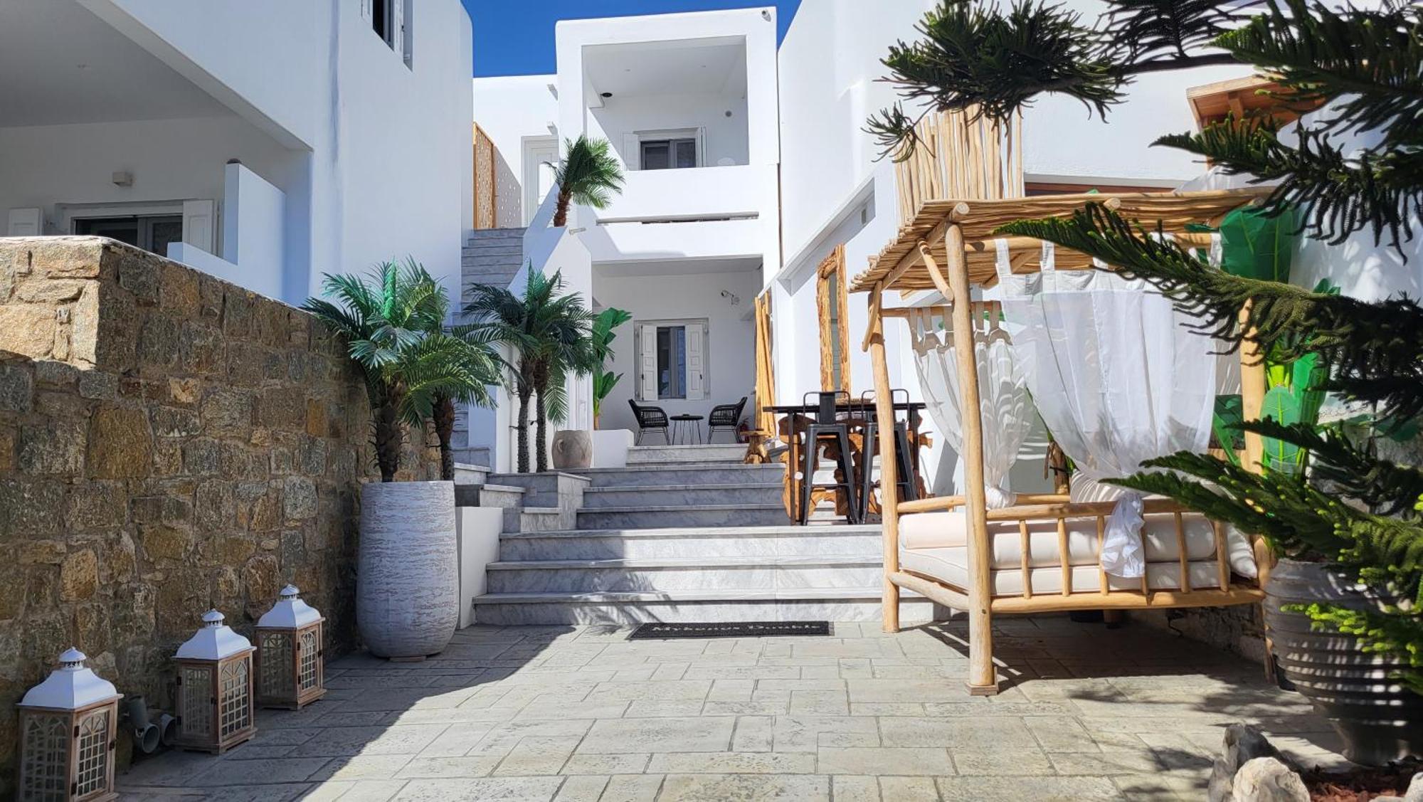 Mykonos Double Luxury Mini Suites - Adults Only Ano Mera Exteriér fotografie